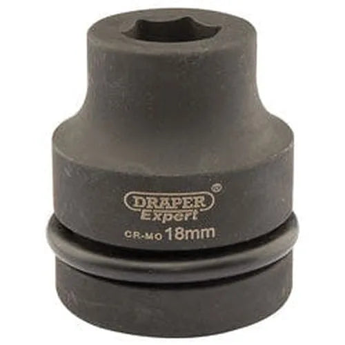 Draper Draper Expert Hi-Torq 6 Point Impact Socket, 1" Sq. Dr., 18Mm Dr-05099