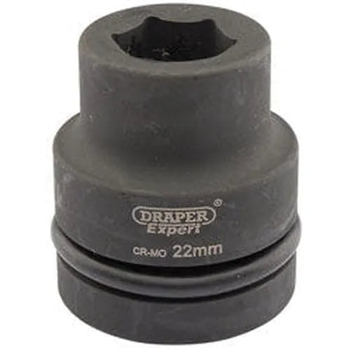 Draper Draper Expert Hi-Torq 6 Point Impact Socket, 1" Sq. Dr., 22Mm Dr-05103