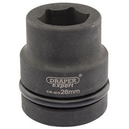 Draper Draper Expert Hi-Torq 6 Point Impact Socket, 1" Sq. Dr., 26Mm Dr-05107