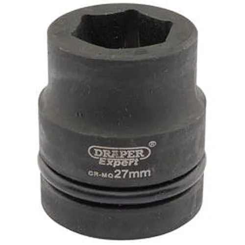 Draper Draper Expert Hi-Torq 6 Point Impact Socket, 1" Sq. Dr., 27Mm Dr-05108