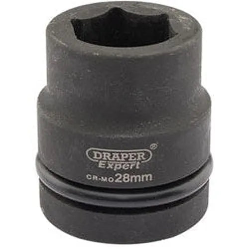 Draper Draper Expert Hi-Torq 6 Point Impact Socket, 1" Sq. Dr., 28Mm Dr-05109