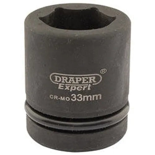 Draper Draper Expert Hi-Torq 6 Point Impact Socket, 1" Sq. Dr., 33Mm Dr-05113
