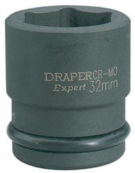 Draper Draper Expert Hi-Torq 6 Point Impact Socket, 3/4" Sq. Dr., 18Mm Dr-04999