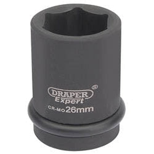 Draper Draper Expert Hi-Torq 6 Point Impact Socket, 3/4" Sq. Dr., 26Mm Dr-05007