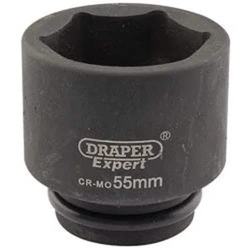 Draper Draper Expert Hi-Torq 6 Point Impact Socket, 3/4" Sq. Dr., 55Mm Dr-05036