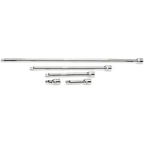 Draper Draper Extension Bar Set, 3/8" Sq. Dr., Polished Chrome (5 Piece) Dr-16767