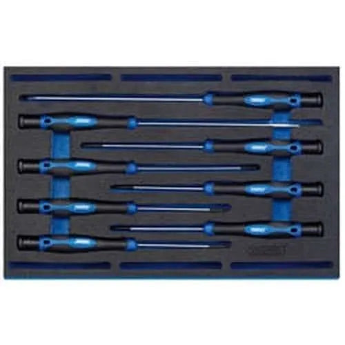 Draper Draper Extra Long Precision Screwdriver Set In 1/4 Drawer Eva Insert Tray (8 Piece) Dr-63399