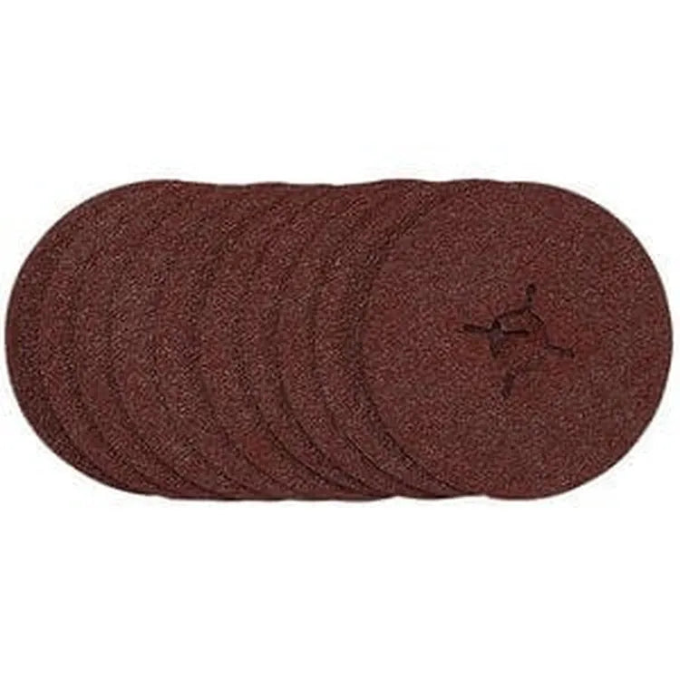 Draper Draper Fibre Sanding Discs, 115Mm, 36 Grit, (Pack Of 10) Dr-68377