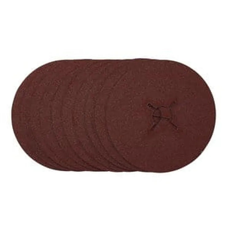 Draper Draper Fibre Sanding Discs, 125Mm, 60 Grit, (Pack Of 10) Dr-68976