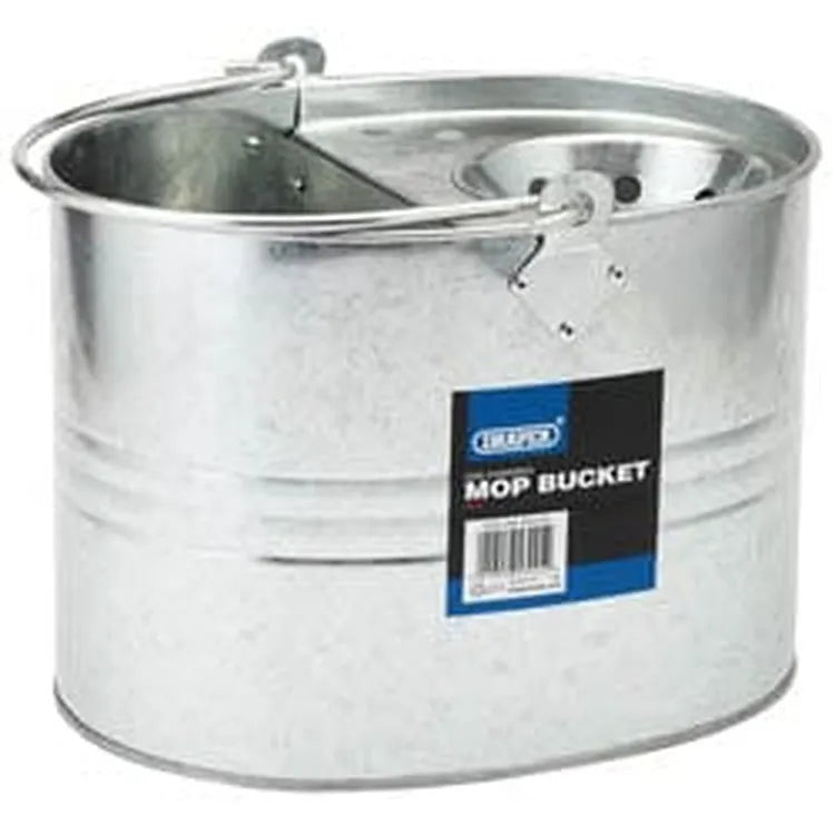 Draper Draper Galvanised Mop Bucket, 9L Dr-53245