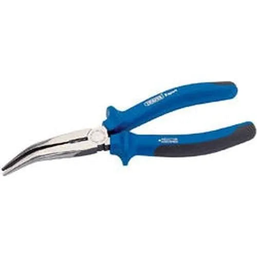 Draper Draper Heavy Duty Soft Grip Bent Nose Pliers, 200Mm Dr-68889