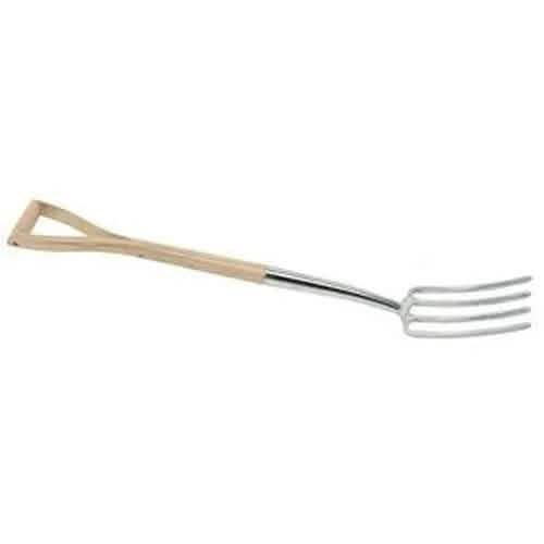 Draper Draper Heritage Stainless Steel Border Fork With Ash Handle Dr-99011