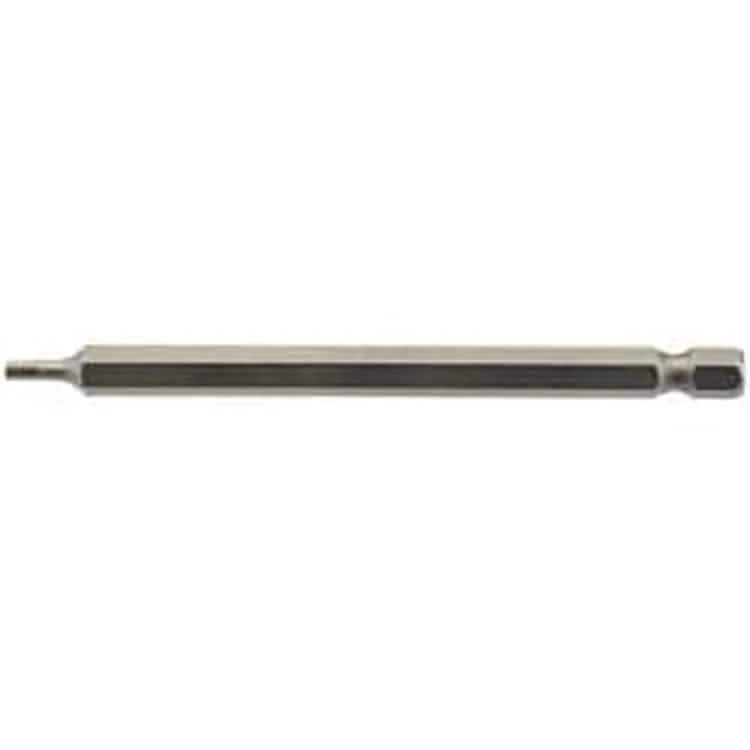 Draper Draper Hexagonal Insert Bit, 2.5Mm, 1/4" Hex, 100Mm Long (Pack Of 1) Dr-64371