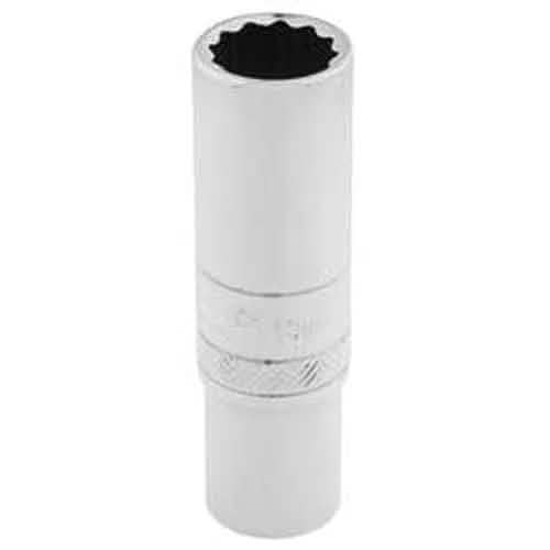 Draper Draper Hi-Torq 12 Point Deep Socket, 3/8" Sq. Dr., 12Mm Dr-32822