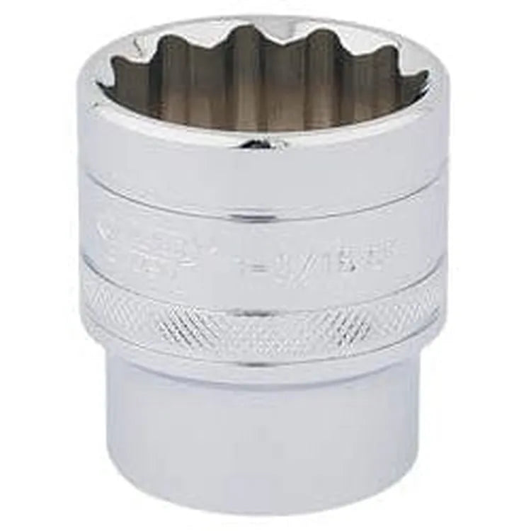 Draper Draper Hi-Torq 12 Point Socket, 1/2" Sq. Dr., 1.3/16" Dr-33728