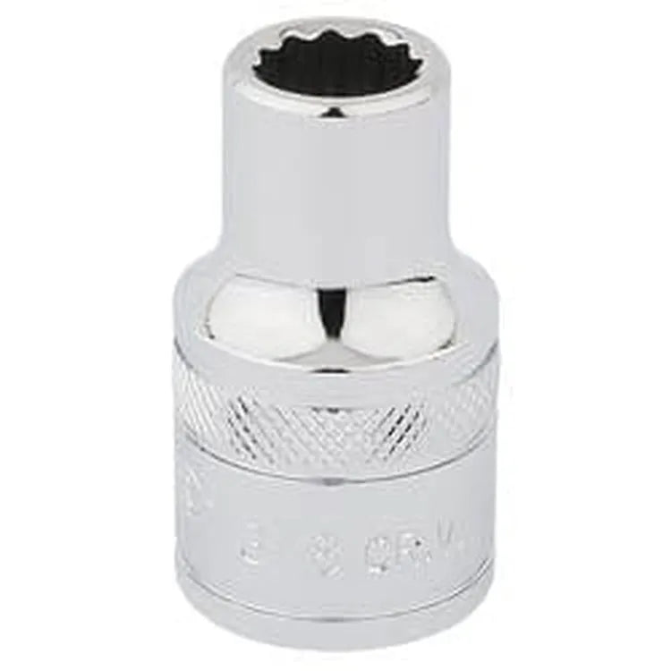 Draper Draper Hi-Torq 12 Point Socket, 1/2" Sq. Dr., 3/8" Dr-33599