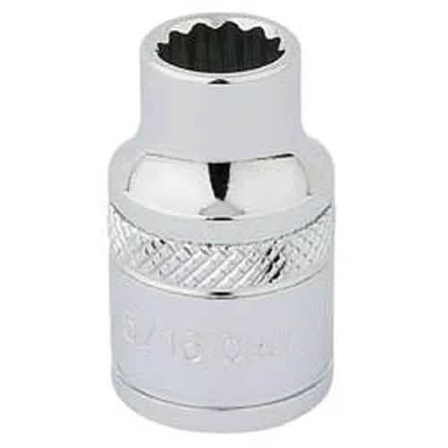 Draper Draper Hi-Torq 12 Point Socket, 3/8" Sq. Dr., 5/16" Dr-49016