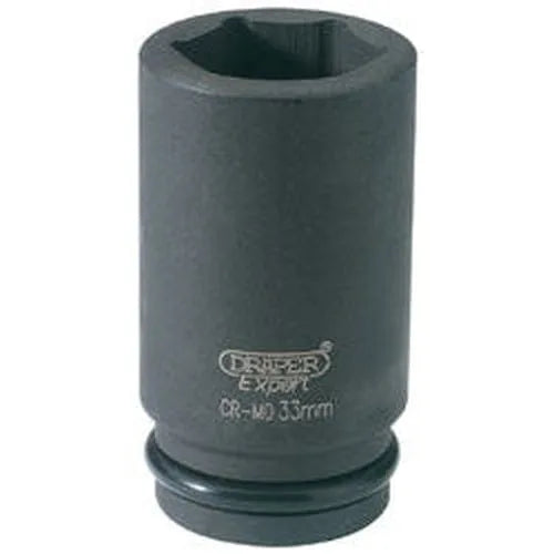 Draper Draper Hi-Torq 6 Point Deep Impact Socket, 3/4" Sq. Dr., 33Mm Dr-11899