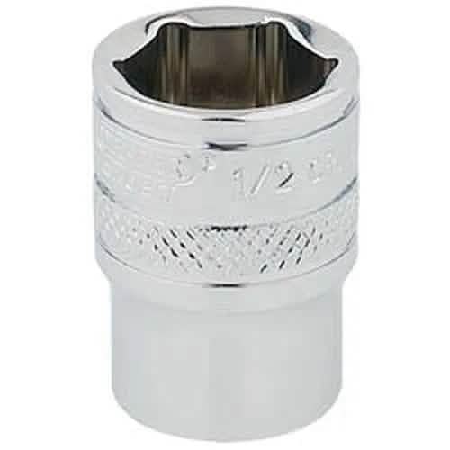 Draper Draper Hi-Torq 6 Point Socket, 1/4" Sq. Dr., 1/2" Dr-49010