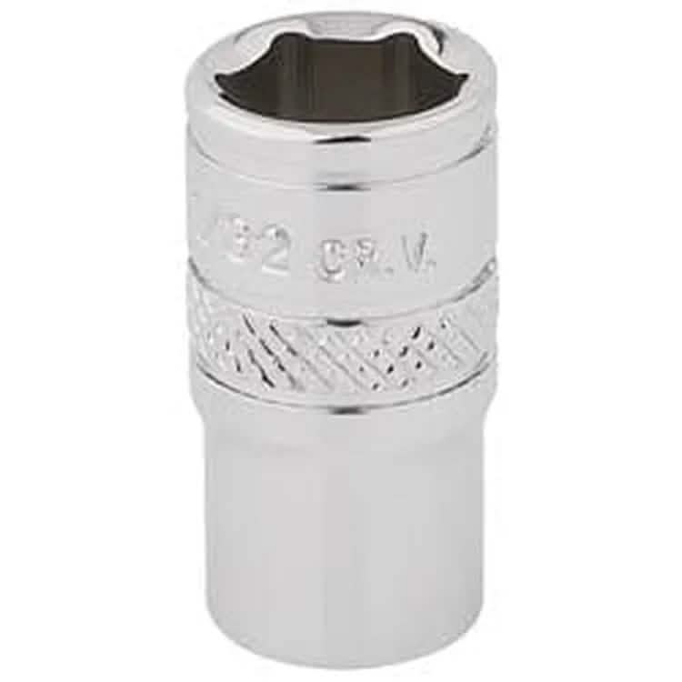 Draper Draper Hi-Torq 6 Point Socket, 1/4" Sq. Dr., 11/32" Dr-48671