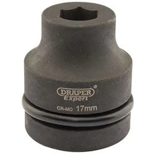 Draper Draper Hi-Torq Expert 6 Point Impact Socket, 1" Sq. Dr., 17Mm Dr-05098