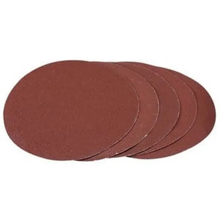 Draper Draper Hook And Loop Aluminium Oxide Sanding Discs, 180Mm, 80G (Pack Of 5) Dr-93422