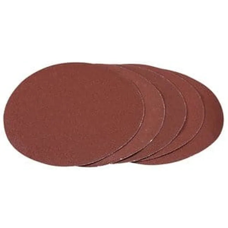 Draper Draper Hook And Loop Aluminium Oxide Sanding Discs, 180Mm, 80G (Pack Of 5) Dr-93422