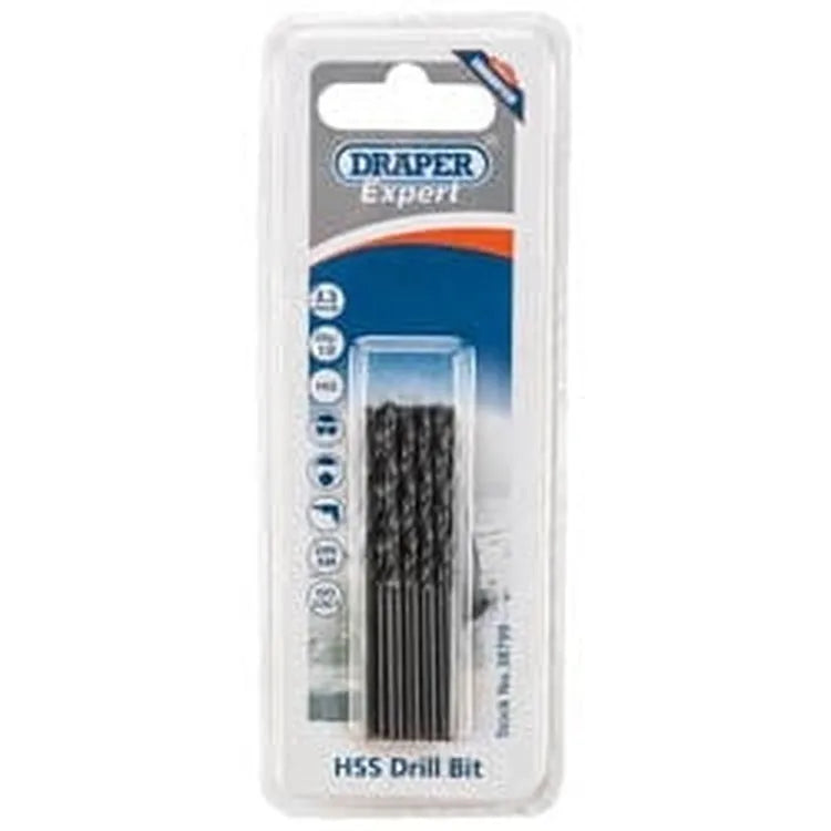 Draper Draper Hss Drill Bit, 3.3Mm (Pack Of 10) Dr-38799