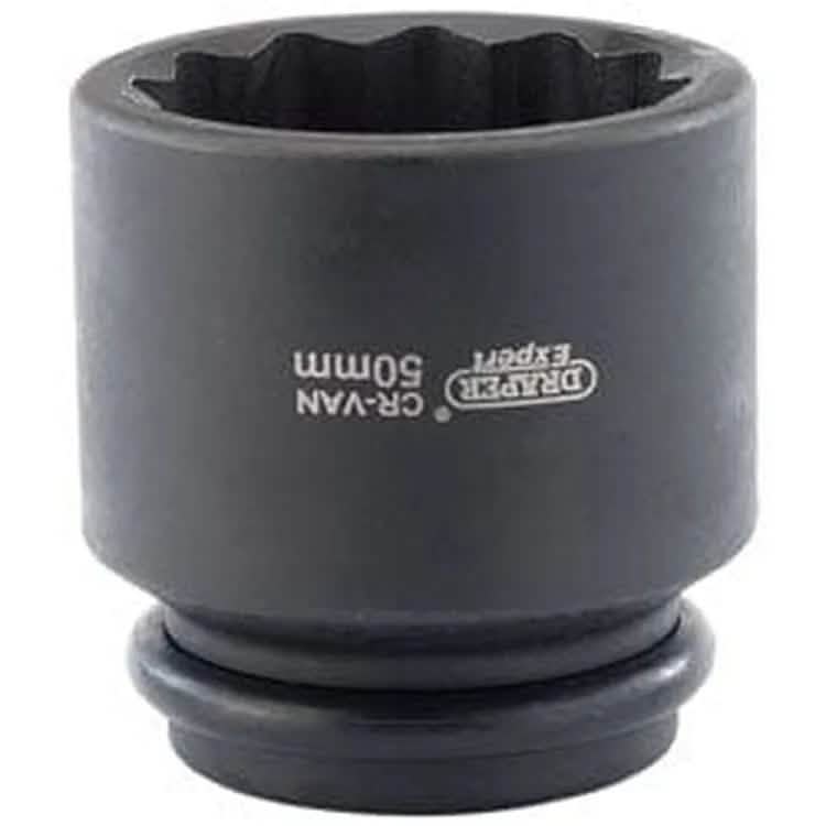 Draper Draper Hub Nut Impact Socket, 3/4" Sq. Dr., 50Mm Dr-33319