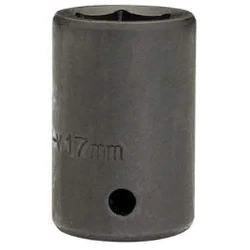 Draper Draper Impact Socket, 1/2" Sq. Dr., 17Mm Dr-28496