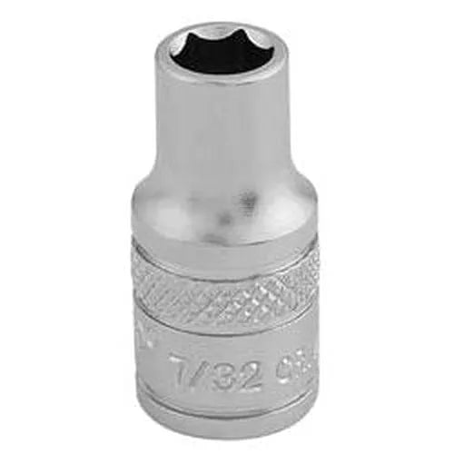 Draper Draper Imperial Socket, 1/4" Sq. Dr., 7/32" Dr-16518