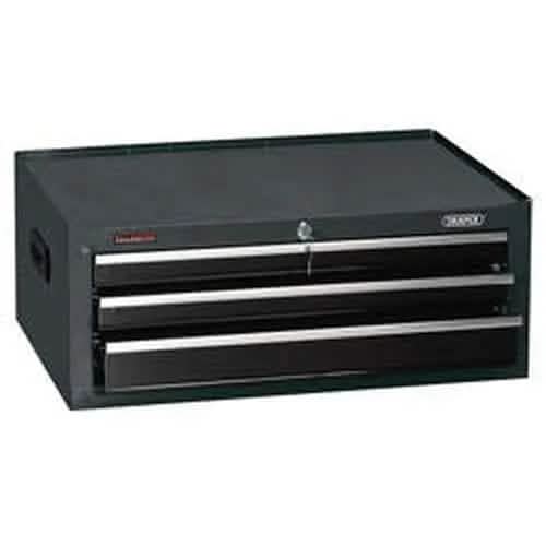 Draper Draper Intermediate Tool Chest, 3 Drawer, 26", Black Dr-35740