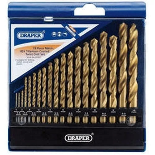 Draper Draper Metric Hss Titanium Coated Drill Set (19 Piece) Dr-24907