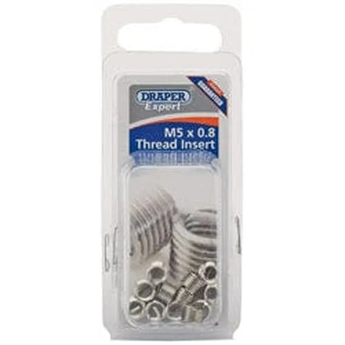 Draper Draper Metric Thread Insert Refill, M5 X 0.8 (Pack Of 12) Dr-21706