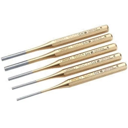 Draper Draper Octagonal Parallel Pin Punch Set (5 Piece) Dr-13041
