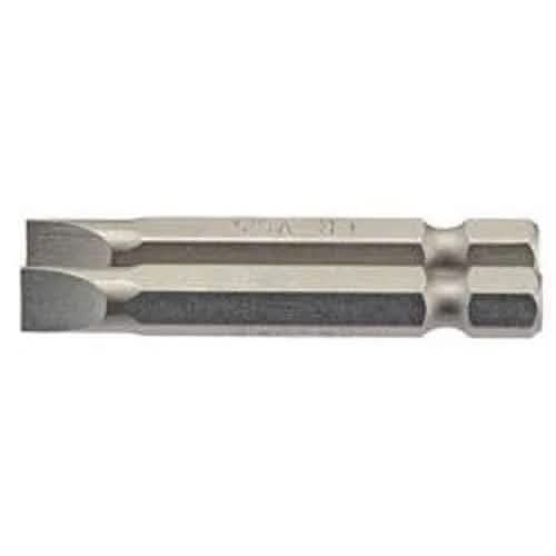 Draper Draper Plain Slot Insert Bit, 6.5Mm, 1/4" Hex, 50Mm Long (Pack Of 2) Dr-64103