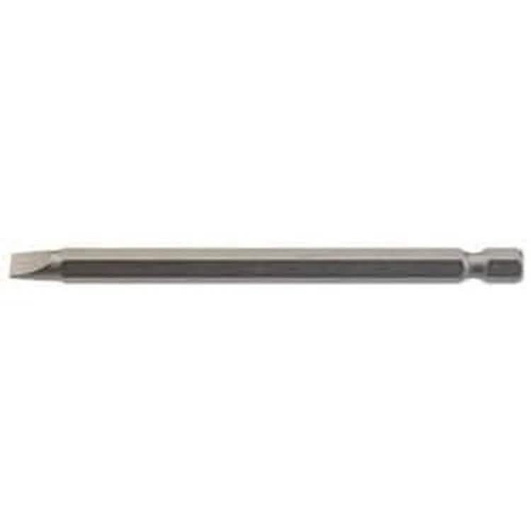 Draper Draper Plain Slot Insert Bit, 6Mm, 1/4" Hex, 100Mm Long (Pack Of 1) Dr-64347