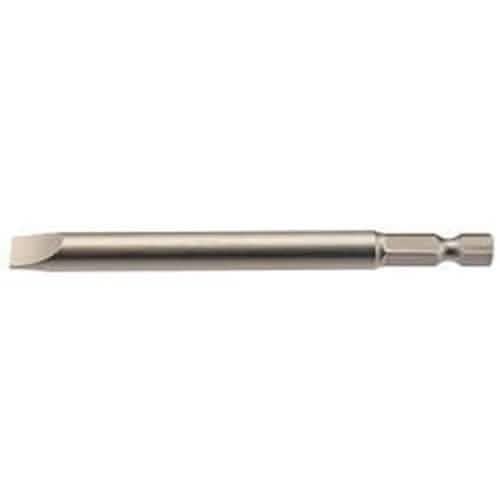 Draper Draper Plain Slot Insert Bit, 8Mm, 1/4" Hex, 100Mm Long (Pack Of 1) Dr-64358