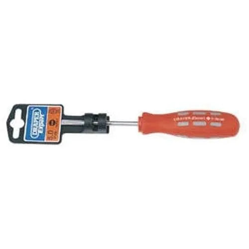 Draper Draper Plain Slot Parallel Tip Mechanic'S Screwdriver, 5 X 75Mm Dr-55494