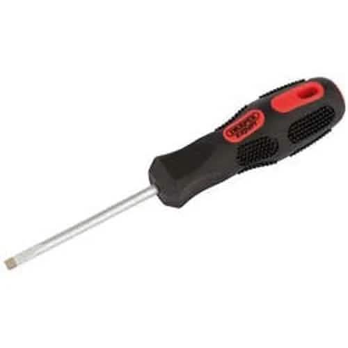 Draper Draper Plain Slot Parallel Tip Screwdriver, 5.0 X 75Mm (Sold Loose) Dr-43376