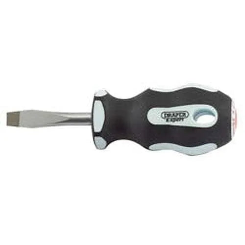Draper Draper Plain Slot Soft Grip Screwdrivers, 6.5 X 38Mm Dr-34977