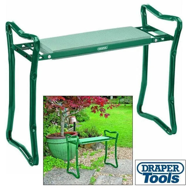 Draper Draper Portable Folding Garden Kneeler Foam Knee Pad Padded Seat Gardening Stool