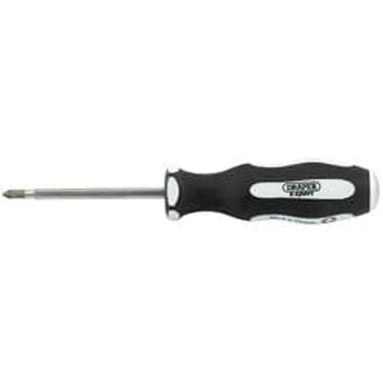 Draper Draper Pound Thru' Pz Type Soft Grip Screwdriver, No.2 X 100Mm Dr-35230