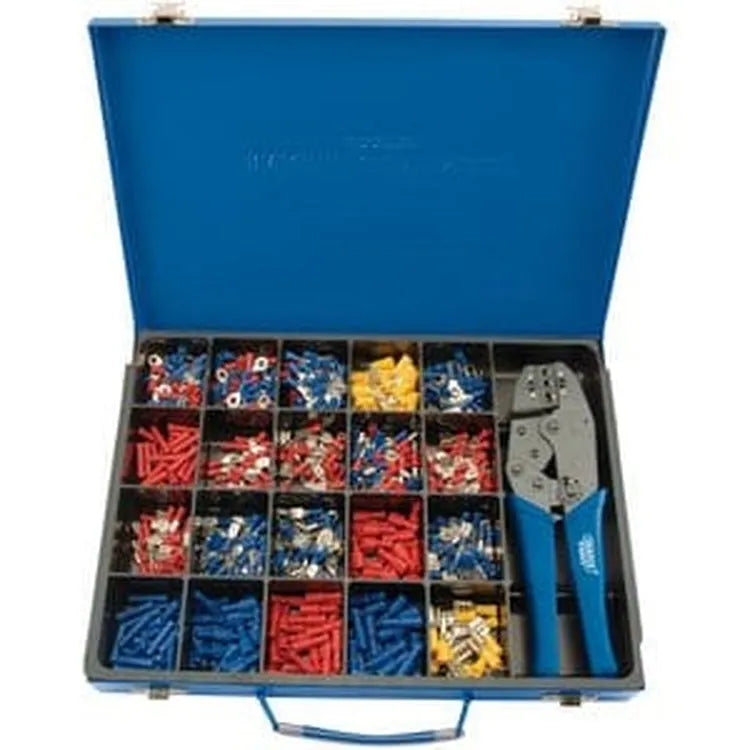 Draper Draper Ratchet Crimping Tool And Terminal Kit, 220Mm Dr-56383