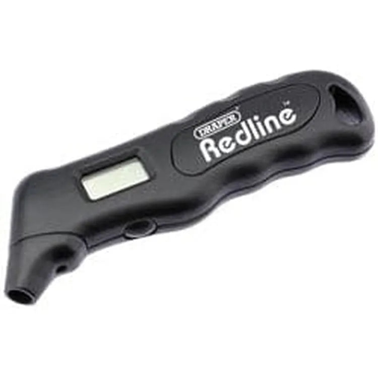Draper Draper Redline Digital Tyre Pressure Gauge, 0 - 100Psi Dr-68474