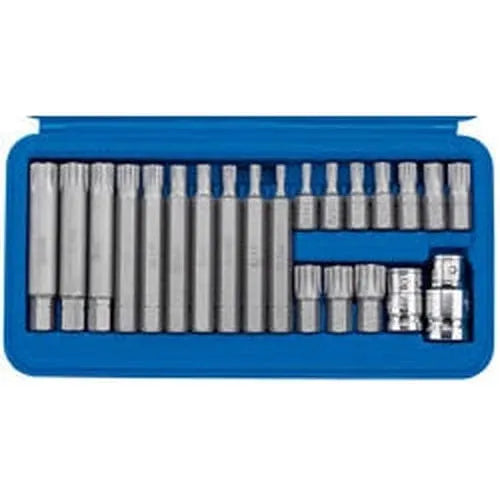 Draper Draper Ribe 3/8, Socket And Bit Set, 1/2" Sq. Dr. (22 Piece) Dr-16347