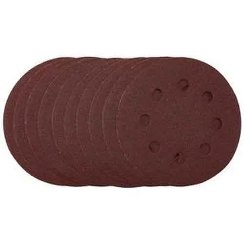 Draper Draper Sanding Discs, 115Mm, 120 Grit, Hook & Loop (Pack Of 10) Dr-53500