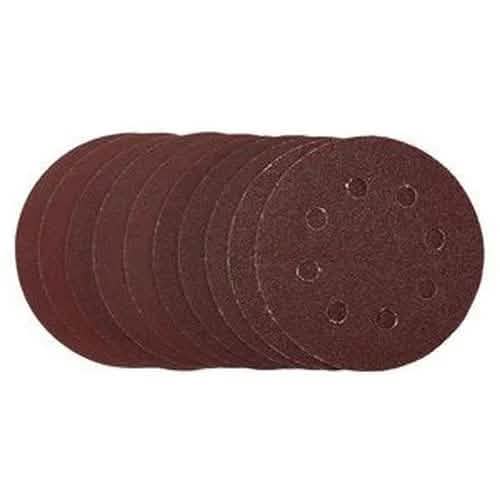 Draper Draper Sanding Discs, 115Mm, Hook & Loop, Assorted Grit, (Pack Of 10) Dr-53510