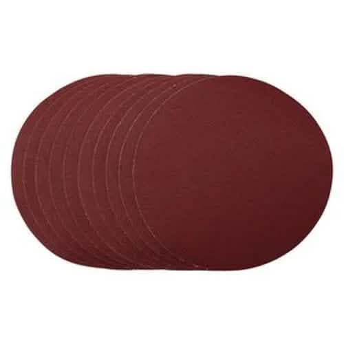 Draper Draper Sanding Discs, 180Mm, Hook & Loop, 120 Grit, (Pack Of 10) Dr-56180