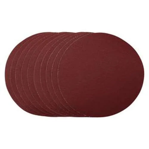 Draper Draper Sanding Discs, 180Mm, Hook & Loop, 120 Grit, (Pack Of 10) Dr-56180
